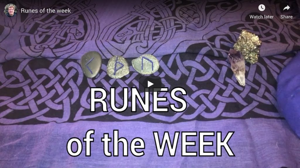 Runes for the week