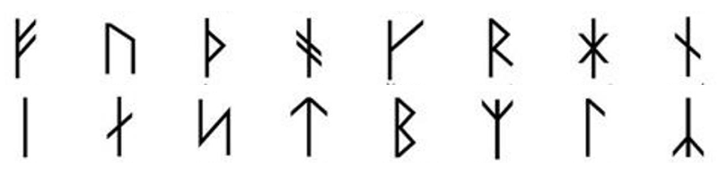 Futhork or Anglo Saxon Runes